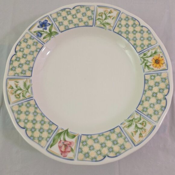 Noritake Homecraft Sonoma Trellis 8.5” Salad Luncheon Plates – Set of 4 - Picture 14 of 16